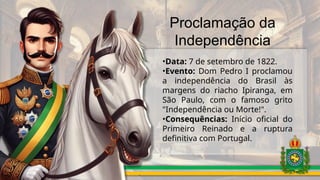 História do Primeiro Reinado no Brasil: Dom Pedro I e a Consolidação da ...