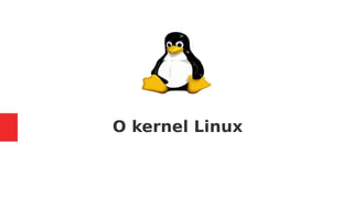 O kernel Linux
 