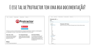 EessetaldeProtractortemumaboadocumentação?
 