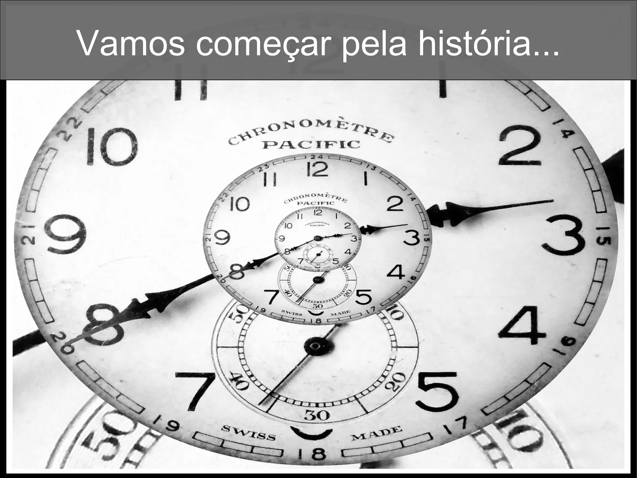 Vamos começar pela história... 