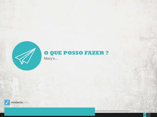 13512Presentation to Joe Smith  June 24, 2014
O QUE POSSO FAZER ?
Macy’s...
 