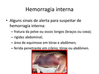 Tratamento De Hemorragia Interna