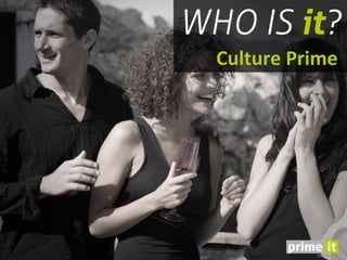 Culture Prime




Our attitude makes the difference.
 