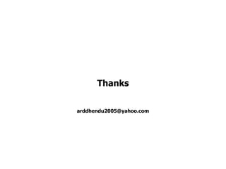 Thanks
arddhendu2005@yahoo.com