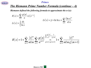 Prime Number Formula Wilson Math Prime numbers | PPT