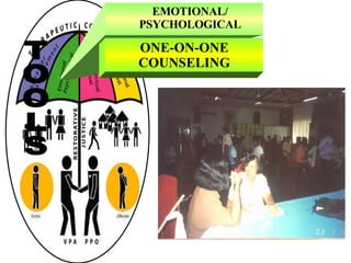 EMOTIONAL/ PSYCHOLOGICAL ONE-ON-ONE COUNSELING TOOLS 