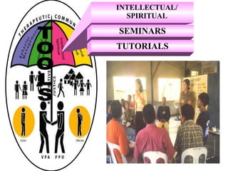 INTELLECTUAL/ SPIRITUAL SEMINARS TUTORIALS TOOLS 
