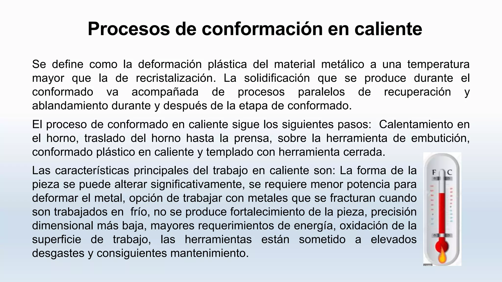 Procesos de conformado | PPTX