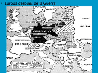 • Europa después de la Guerra
 