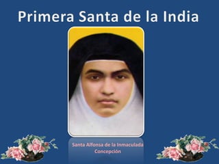 Santa Alfonsa de la Inmaculada Concepción 