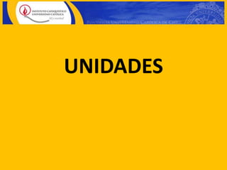 UNIDADES
 