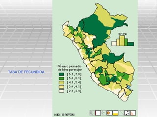 TASA DE FECUNDIDA
 