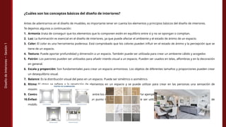 Fundamentos y Técnicas del Diseño de Interiores y Muebles para Espacios ...