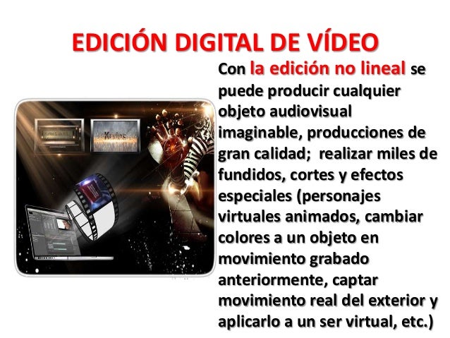 Software Edición No Lineal Software Edición No Lineal
