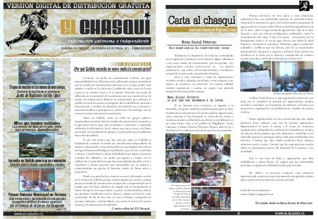 Edición El Chasqui- Versión Digital
