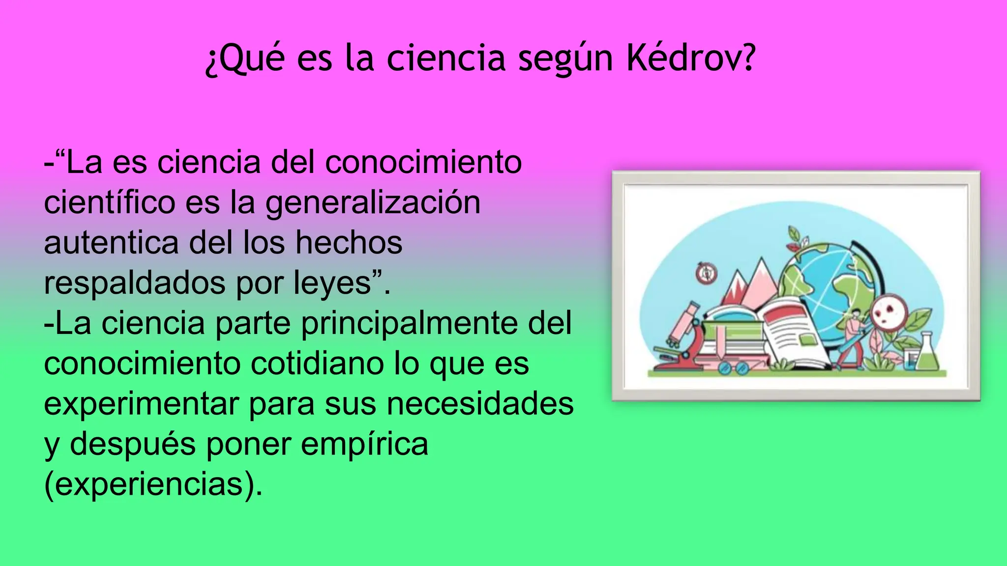 Division de las Ciencias segun Kedrov.pptx | Science