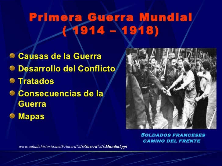 Primera guerra mundial