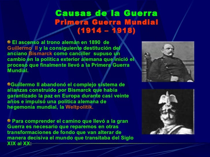 Primera guerra mundial