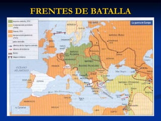 FRENTES DE BATALLA
 