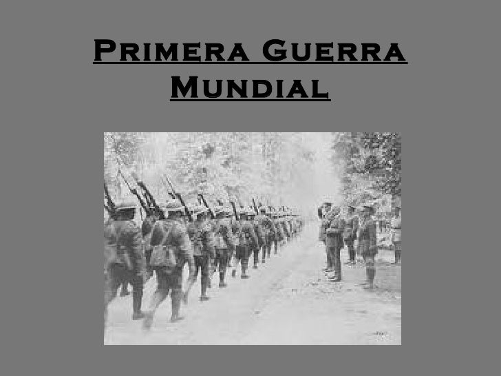 Primera guerra mundial luiza