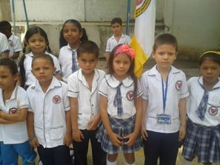 Primera izada de bandera