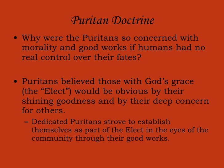 primer and puritan life slide show puritan works