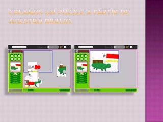 Creamos un puzzle a partir de nuestro dibujo.