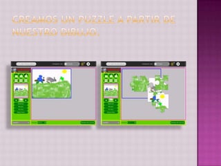 Creamos un puzzle a partir de nuestro dibujo.