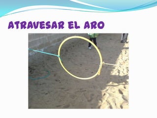 Atravesar el aro