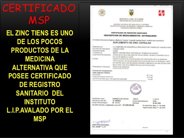 BENEFICIOS DE ZINC DE TIENS BENEFICIOS DE ZINC DE TIENS