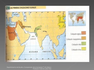 Departamento de Estudio y Comprensión de la Sociedad 7º año Básico Profesora Carla Escudero Ruiz 