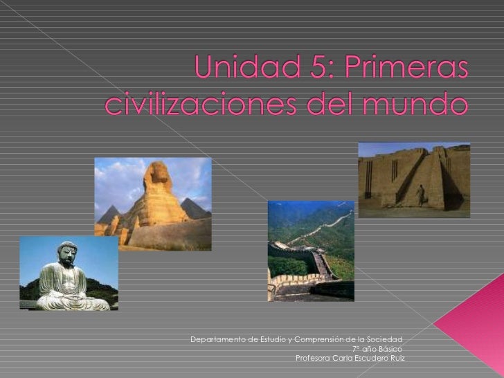 Primeras Civilizaciones