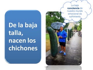 La baja
conciencia de
nuestro mundo
emocional da
sufrimiento

L@l@

 