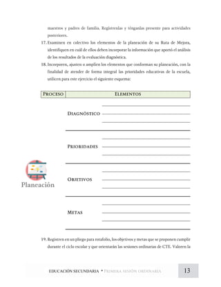 13EDUCACIÓN SECUNDARIA *
 