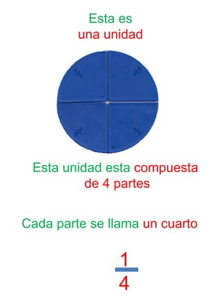 Primeras nociones de fracciones | PPT
