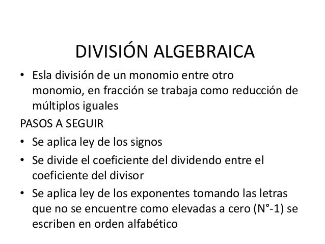 Primeras reglas para la transformación de expresiones