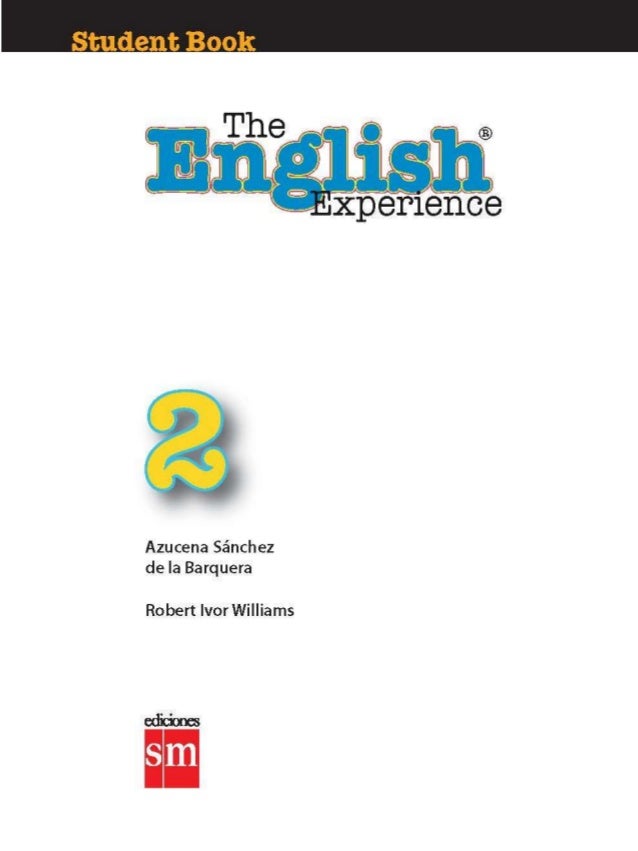 Primer bloque segundo grado ingles