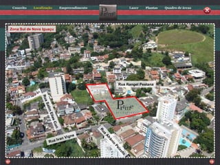 Rua Rangel Pestana Rua Salim Elias Curi Rua Ivan Vigne Zona Sul de Nova Iguaçu Rua Afrânio Peixoto 