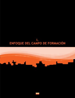 I. 
ENFOQUE DEL CAMPO DE FORMACIÓN 
 