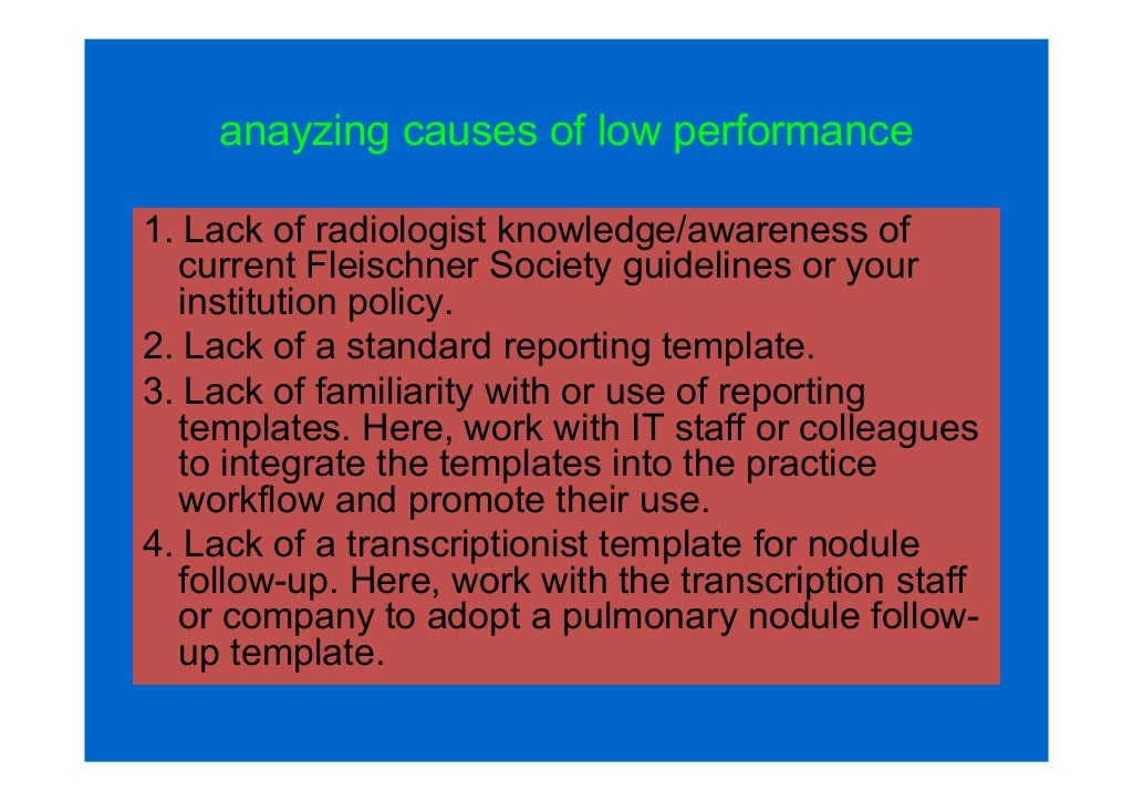 Primer in quality improvement in radiology department