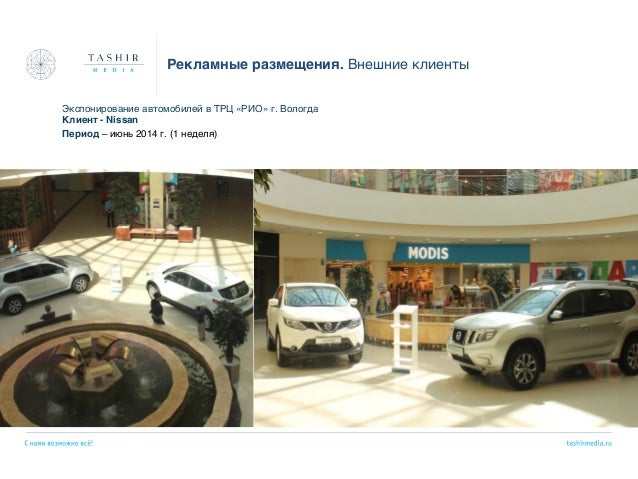 Стоимость экспонирования авто