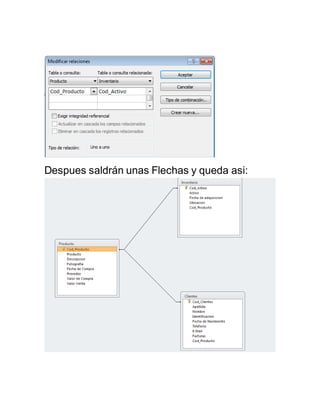 Despues saldrán unas Flechas y queda asi: 
 