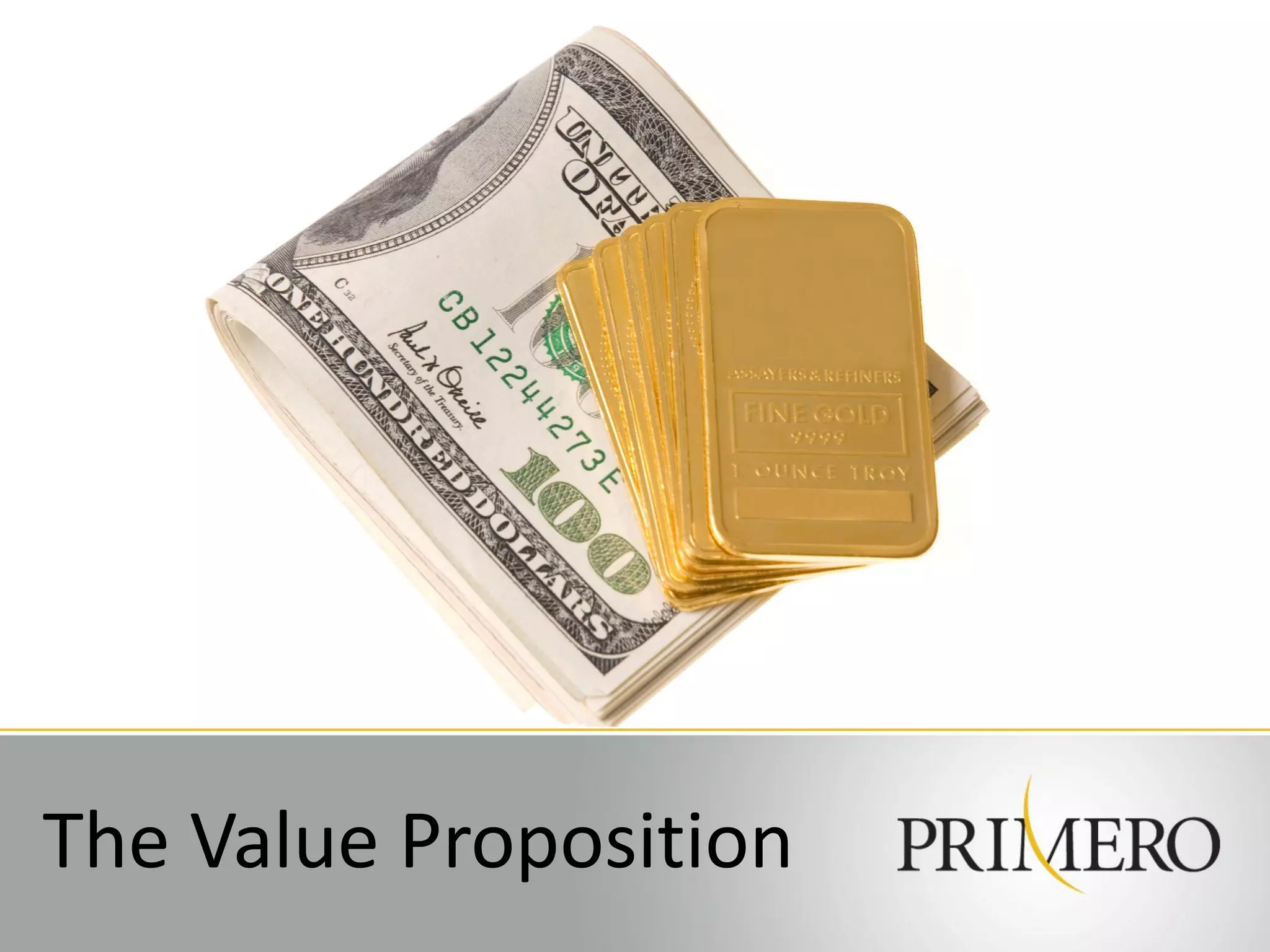 The Value Proposition
 