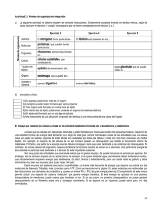 Primero medio biología