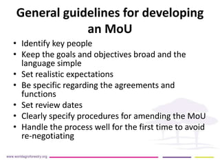 Primer on MOUs | PPTX