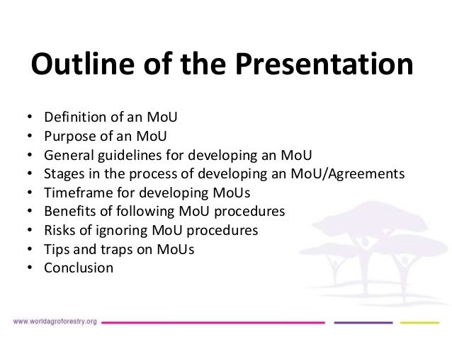 mou definition mou definition
