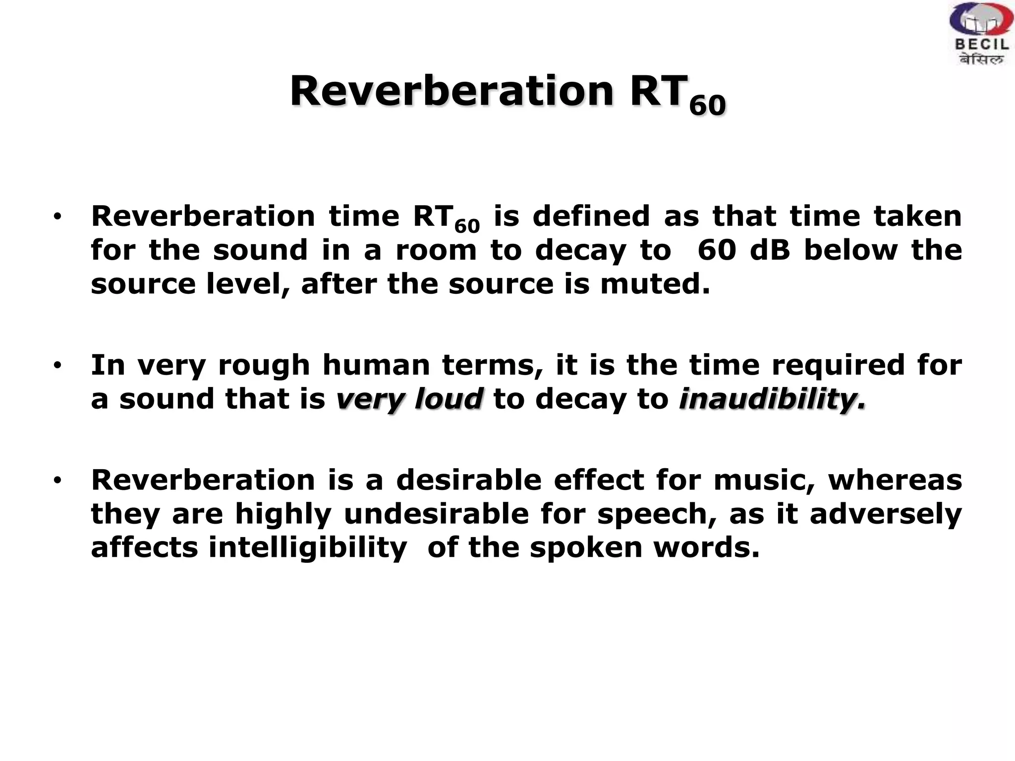 Gallery Detail: Primer On Reverberation