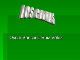 Oscar Sánchez-Ruiz Vélez LOS CELTAS 