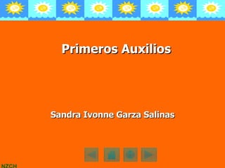 Primeros Auxilios Sandra Ivonne Garza Salinas 
