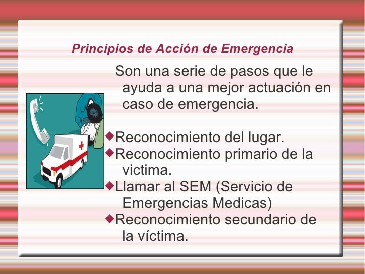 Cuales Son Los Principios De Accion De Emergencia es.slideshare.net